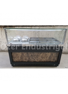 Bain-marie Dining Table 6+4