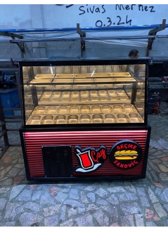 Breakfast Bench Cold Sandwich Display Unit 150 Cm