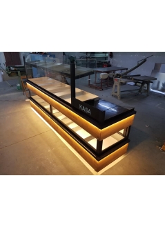 Baklava Counter and Dessert Presentation Display Table