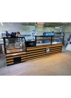 Börek Poğça Display Counter Cake Cabinet