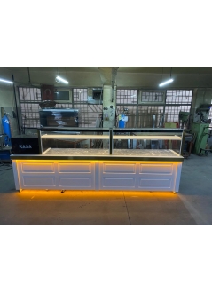 Baklava Display Counter Gold Series