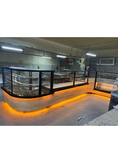 Fresh Pastry Baklava Bread Counter 'S' Model