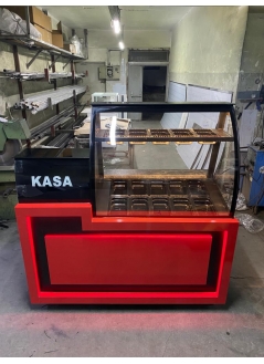 Kumpir Cabinet Red Wood