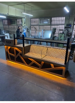 Bread Display Counter Cash Desk
