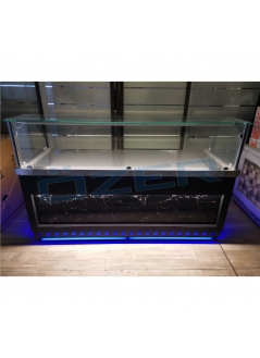 Poğça Pastry Counter Acrylic Model Marble Look 200 Cm