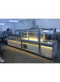 Self Service Line Bain-marie Wardrobe Full Set