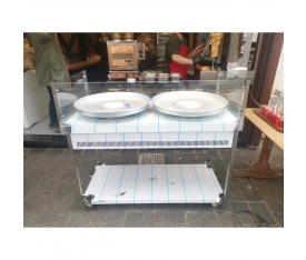 Tantuni Counter with Double Tray 130 Cm Trays Included