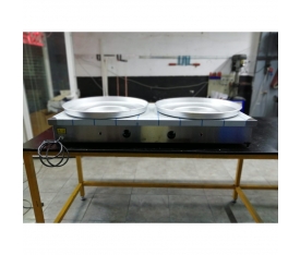 Stainless Double Tantuni Cooker Electric 50*110 Trays Included