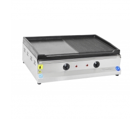 Himaksan 70 Cm Electric Semi Corrugated Cast Iron Grill