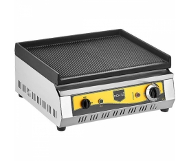 Remta 50 Cm Full Corrugated Cast Iron Grill Electric